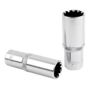 1/2 zoll Nuss, Vielzahn Nuss, lange Ausführung, 14mm, CrV SW14, 76mm
