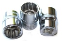 Stecknuss 1/2 Zoll, 17mm Nuss, Cr-V, für Knarre, Ratsche