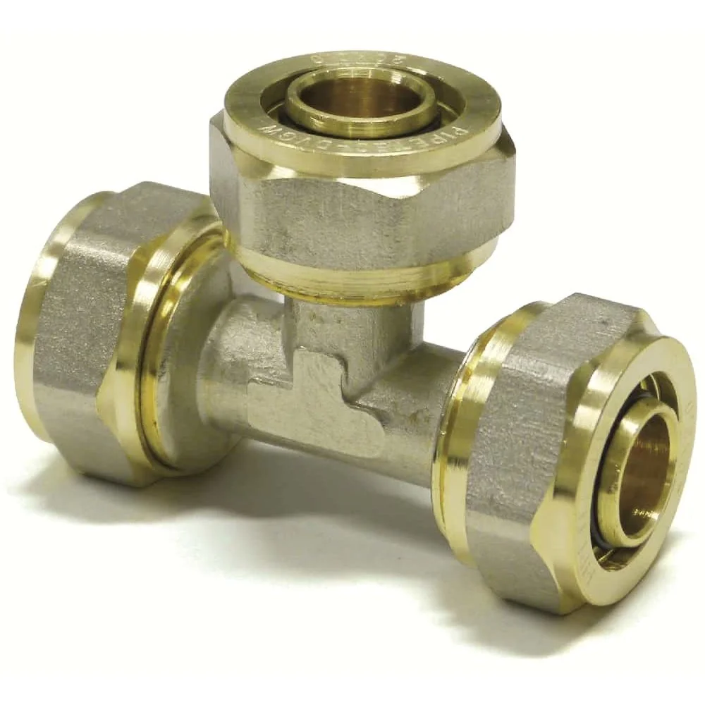 "Schraubfitting Installation, T-Stück 26mm image"