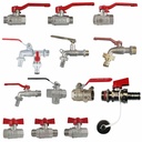 Kugelhahn, Auslaufventil, Absperrhahn, Hebel Kugelhahn, Messing