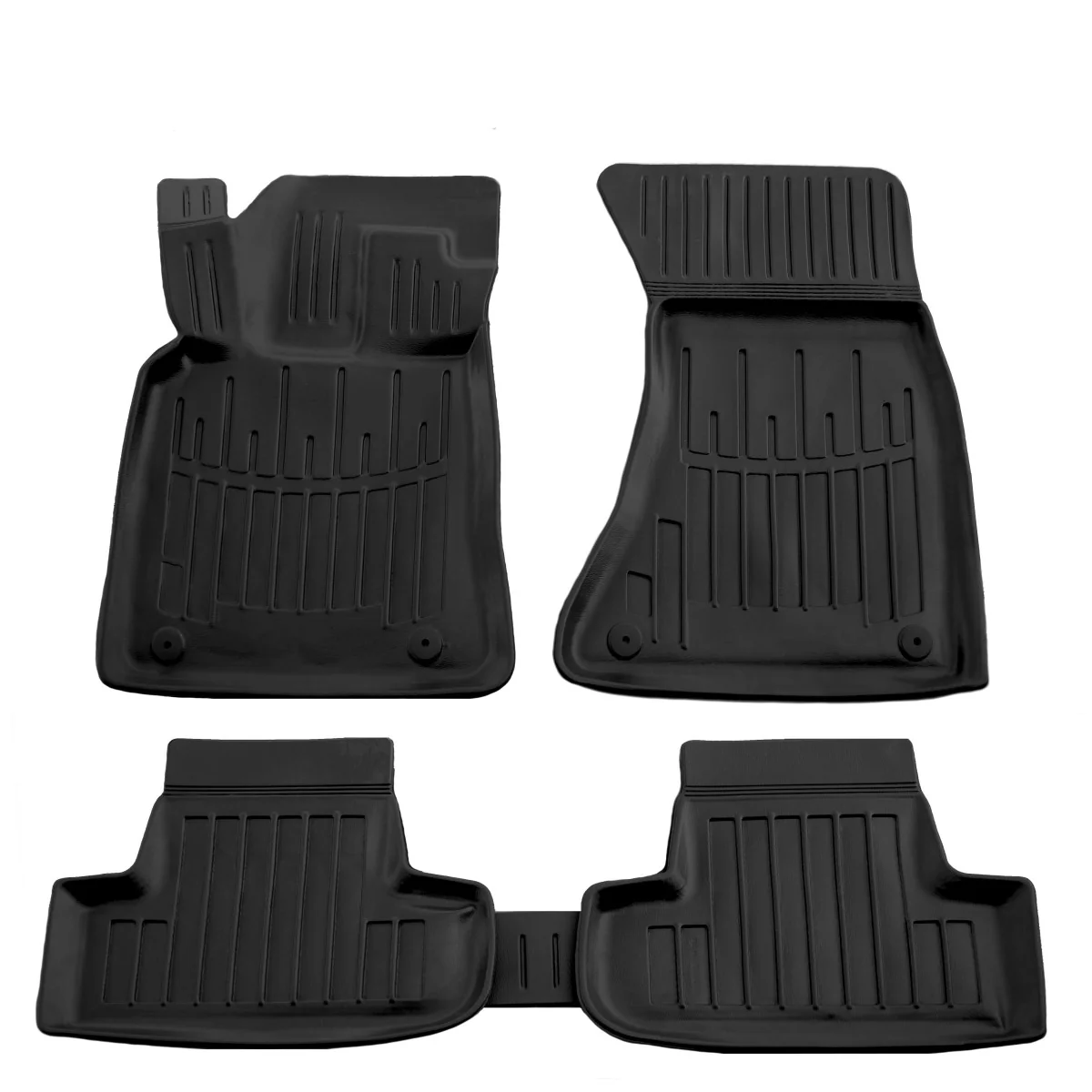 "Gummifußmatten Audi Q5, 3D Fußmatten, passgenau, Audi Q5 8R (2008-2016) image"