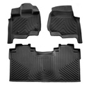 Gummifußmatten Auto für FORD F-150 Crew Cab (2014-2021), 3D, passgenaue Fußraummatten