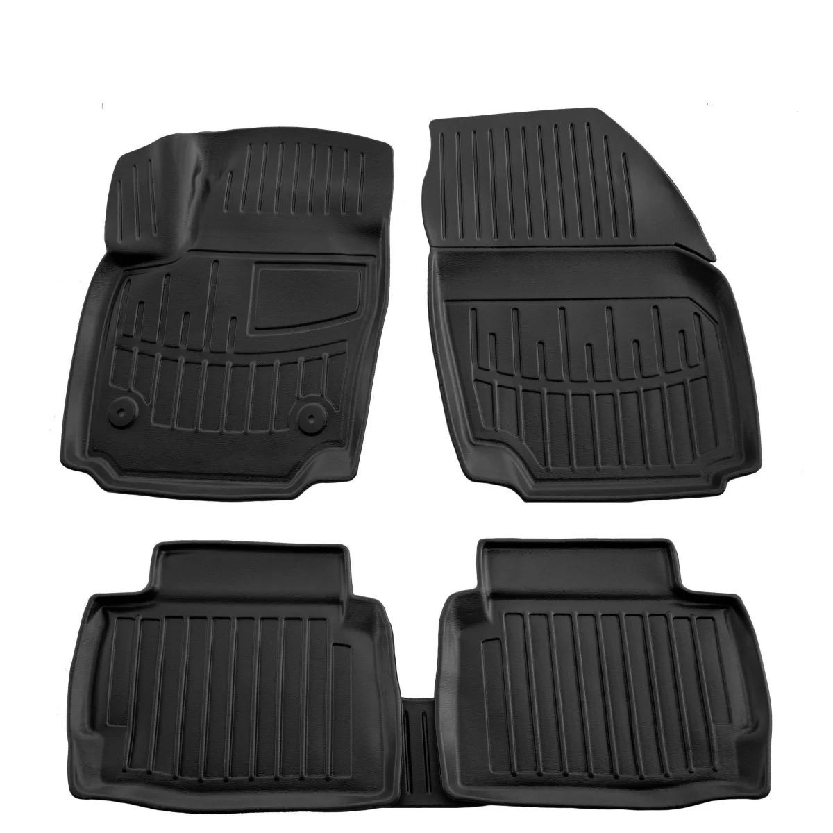 "Gummifußmatten Auto 3D für FORD Mondeo IV (2007-2014), passgenau, hochrand, robust image"