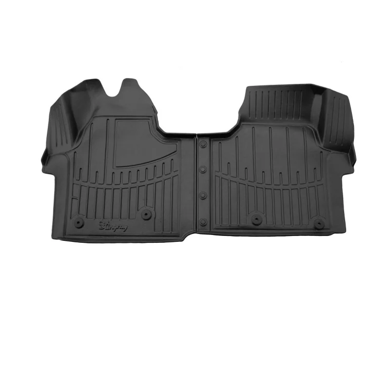 "Fußmatten Auto, Gummimatten Auto 3D für Ford Transit Custom (2023-...), passgenaue Autofußmatten image"