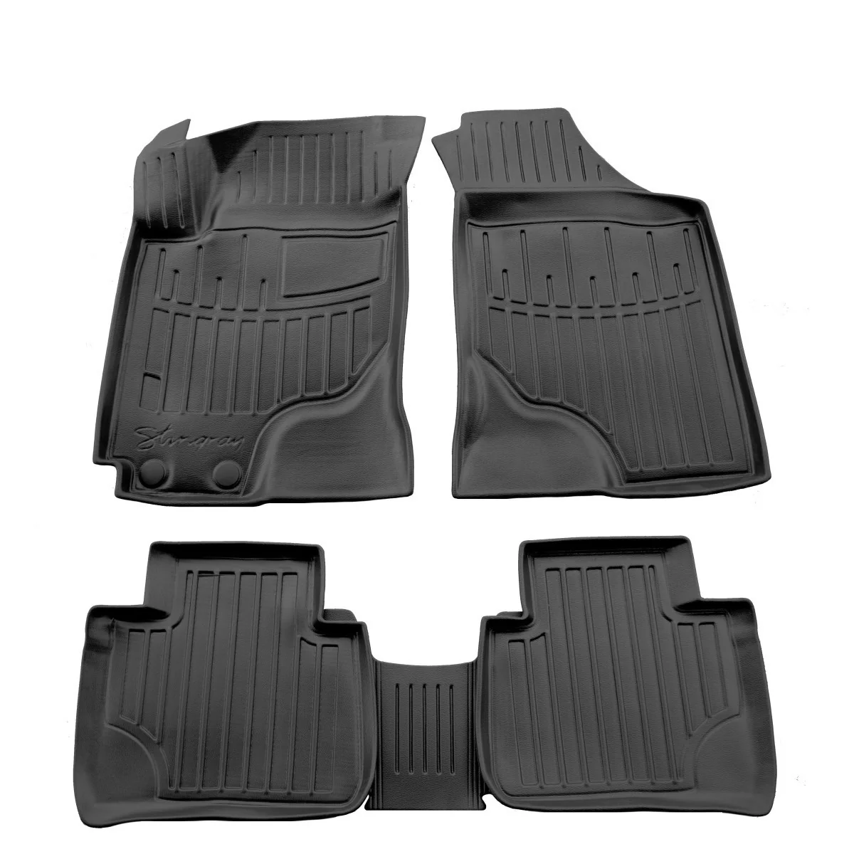 "Fußmatten Auto, Gummimatten 3D für KIA Cerato (LD) (2004-2008) image"