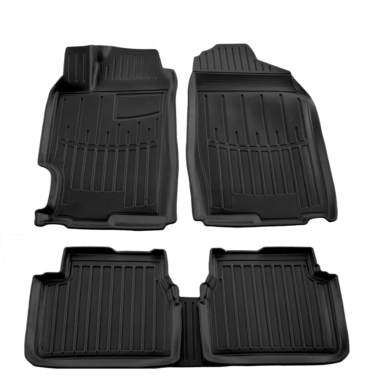 "Fußmatten Auto, Gummifußmatten 3D für MAZDA 6 (GG/GY) (2002-2008), passgenau, rutschfest, aus Polyurethan image"