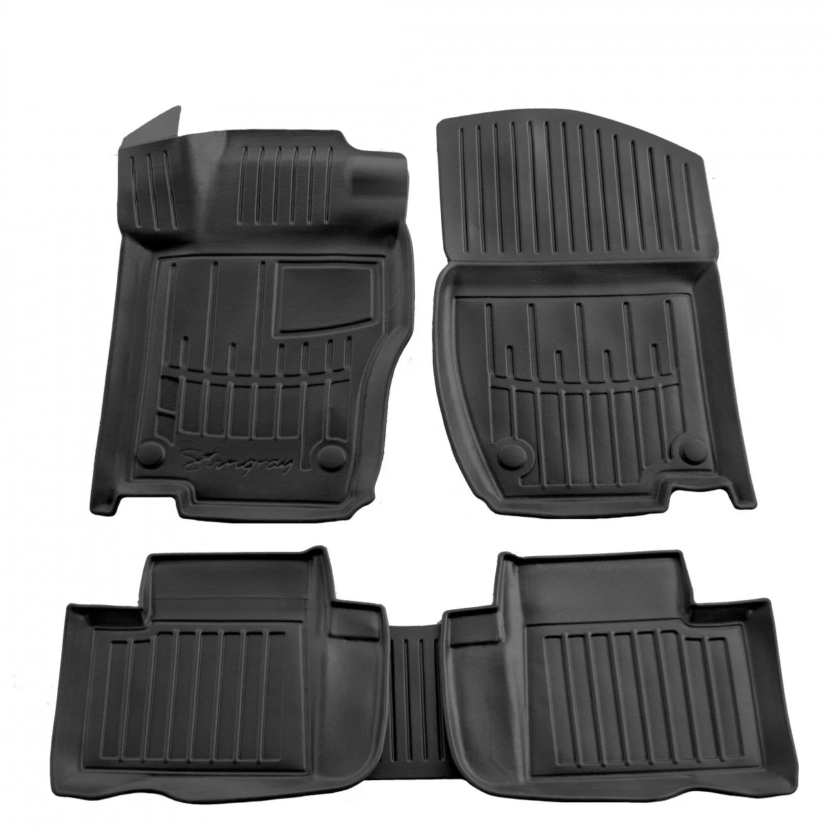 "Fußmatten Auto, Gummimatten Auto 3D für MERCEDES BENZ X164 GL (2006-2012), passgenaue Autofußmatten image"