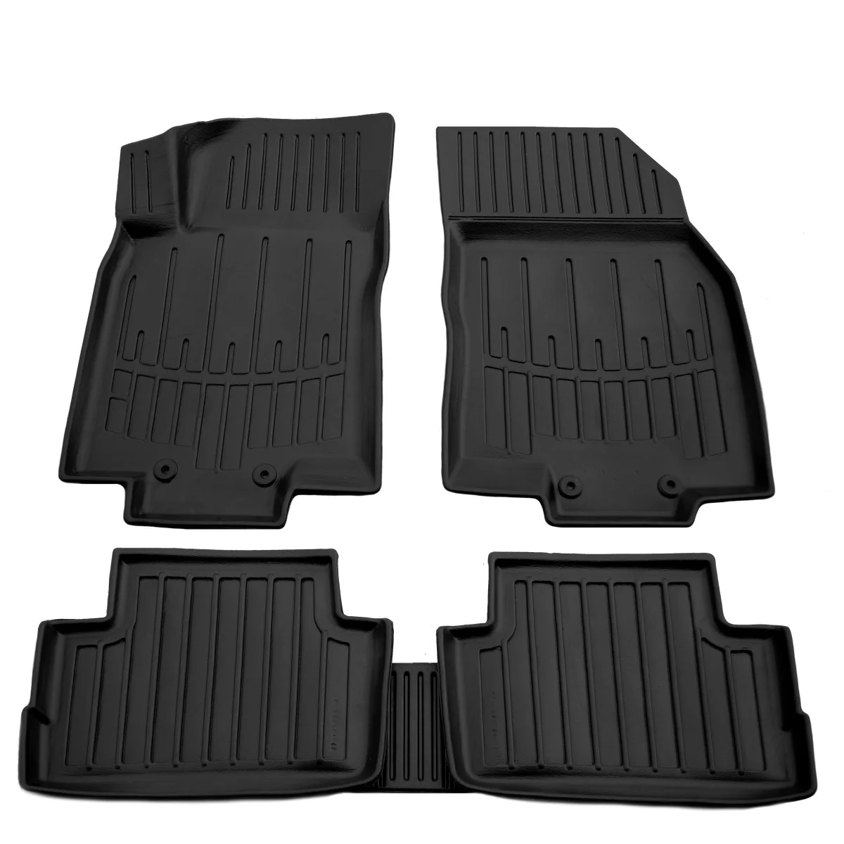 "Fußmatten Auto, 3D Gummifußmatten für NISSAN Rogue Sport (J11) (2013-2021), passgenaue Autofußmatten image"