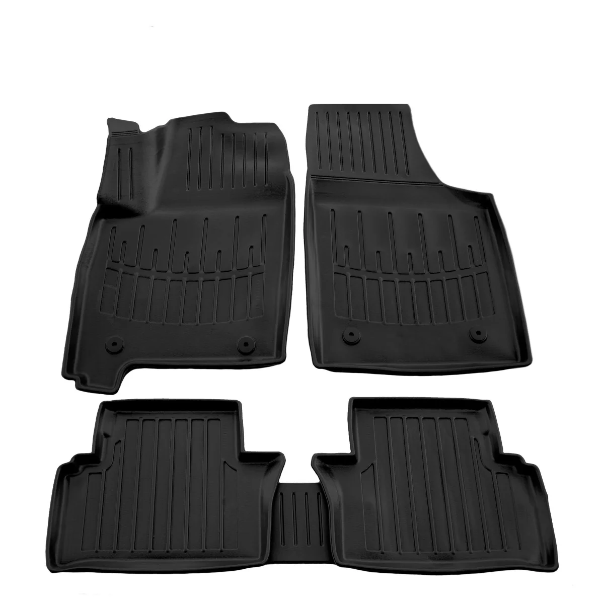 "Gummifußmatten Auto für OPEL Meriva A (2002-2010), 3D Passform, Polyurethan, geruchlos image"