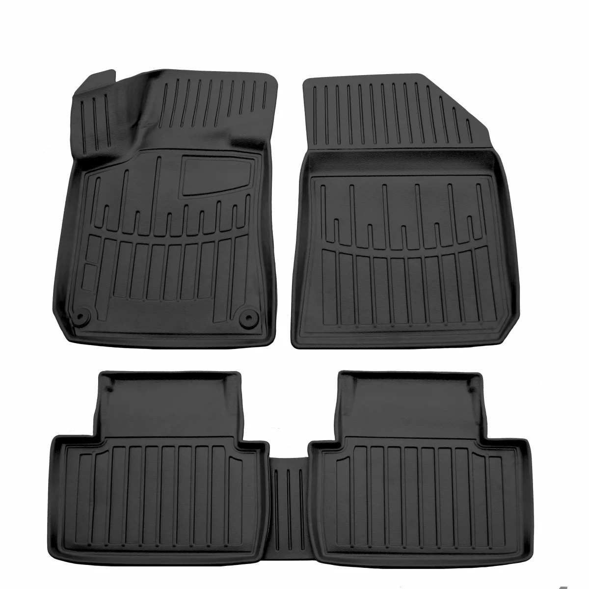 "Gummifußmatten Auto für PEUGEOT 308 II (T9) Kombi (2013-2021), 3D, passgenaues Set image"