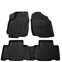 Gummimatten Auto für TOYOTA RAV 4 (XA40) (2013-2018), 3D, passgenau, mit hohem Rand, geruchsneutral