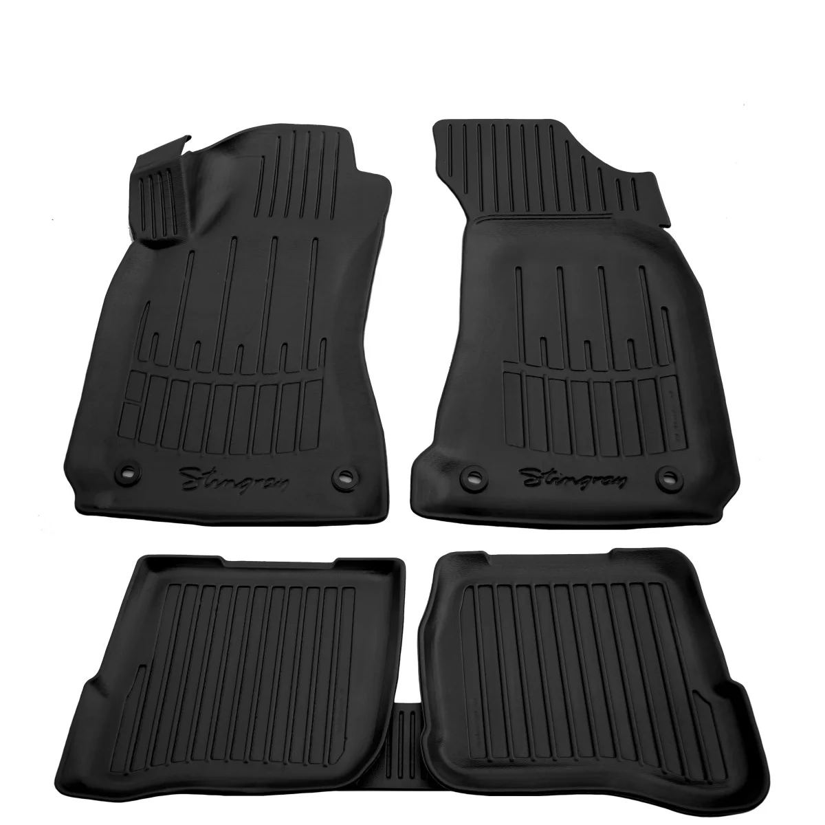 "Gummifußmatten Auto, 3D für VOLKSWAGEN Passat B5 (1996-2005), passgenaue Autofußmatten image"