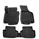 Gummifußmatten Auto für VW Passat B7 USA Modelle 2011-2018, 3D, passgenau, Polyurethan, hohe Seitenkanten
