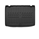Kofferraumwanne 3D passgenau für RENAULT Clio III (2005-2012) hatchback, Polyurethan, Antirutsch Kofferraumschutz