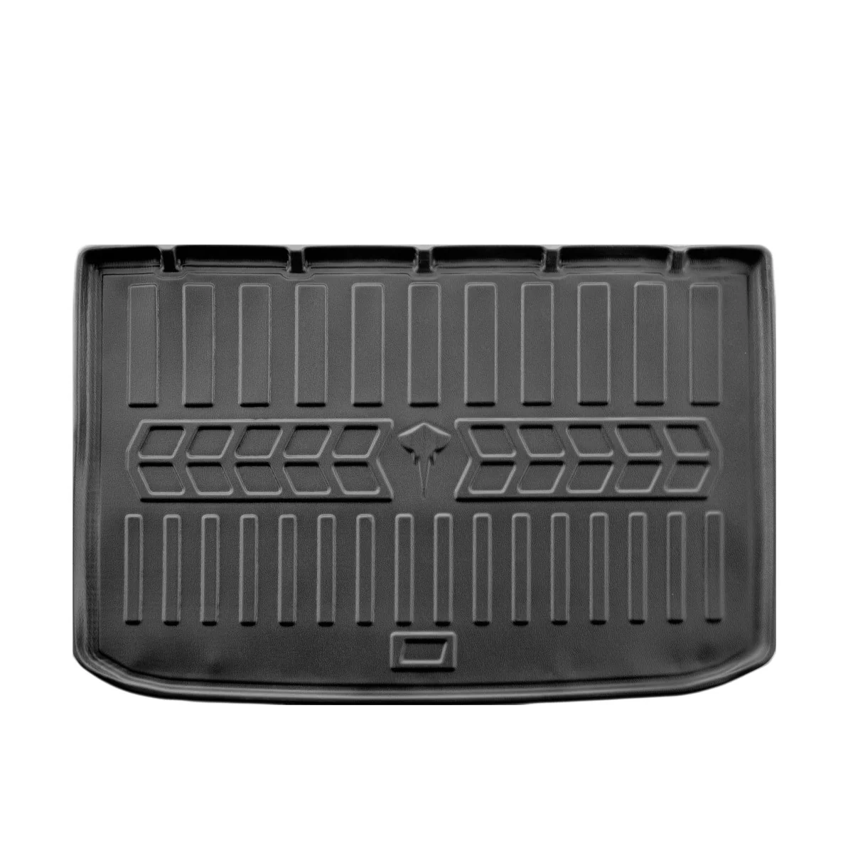 "Kofferraumwanne für Renault Captur II (JB/JE) ab 2019, oberer Kofferraumbereich, wasserdicht, schwarz image"