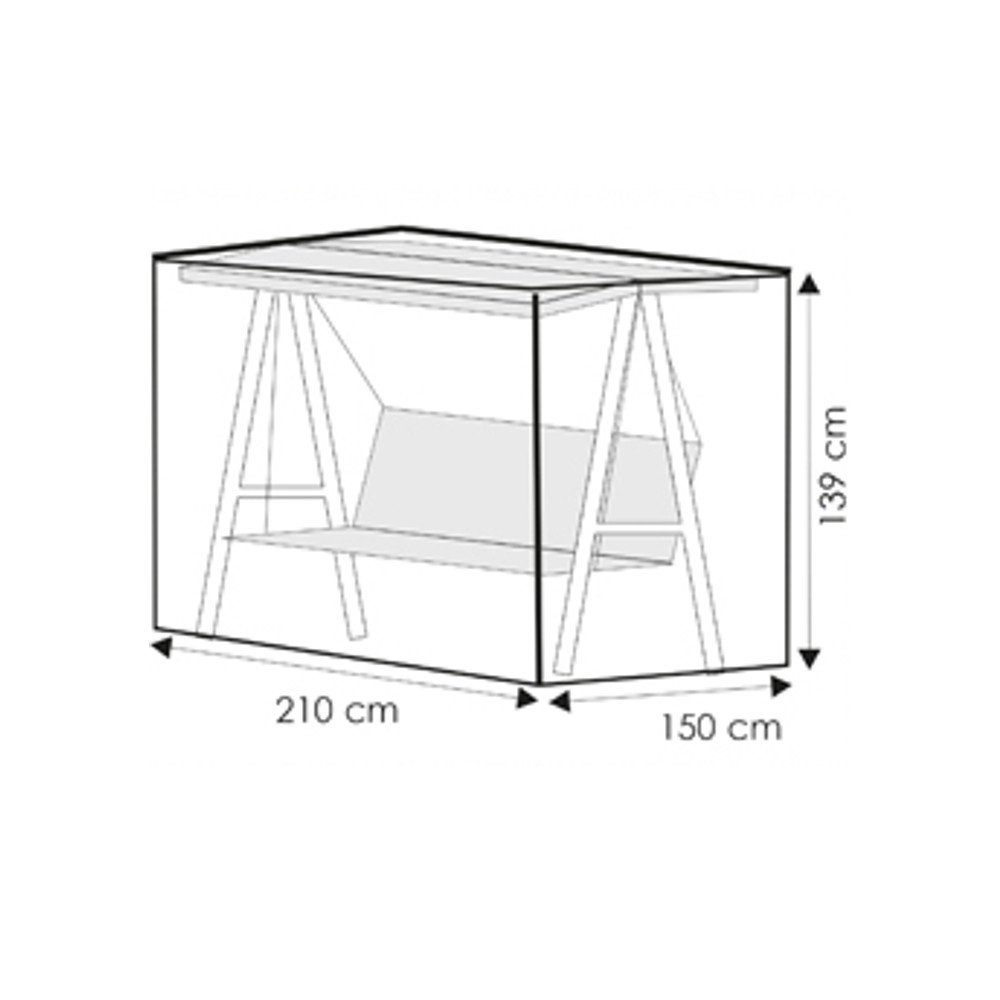 Schutzhüllen für Gartenmöbel transparent-8