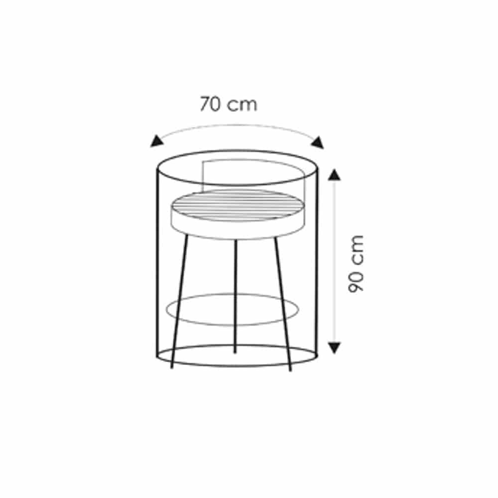 Schutzhüllen für Gartenmöbel transparent-15